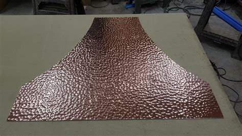 how to shape copper sheet metal|hand hammered copper sheet.